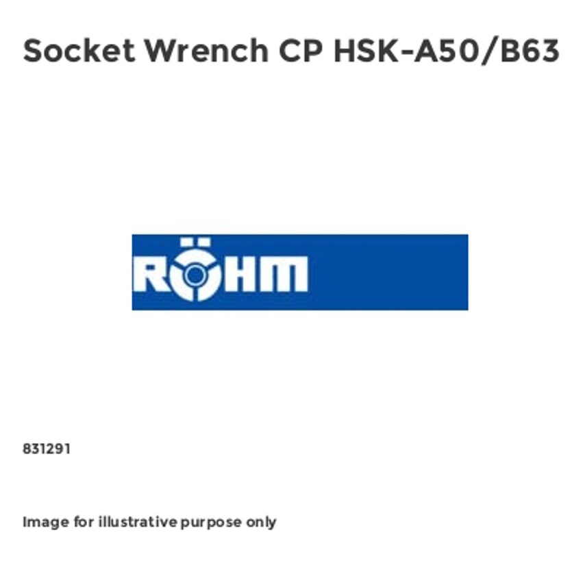 Socket Wrench CP HSK-A50/B63