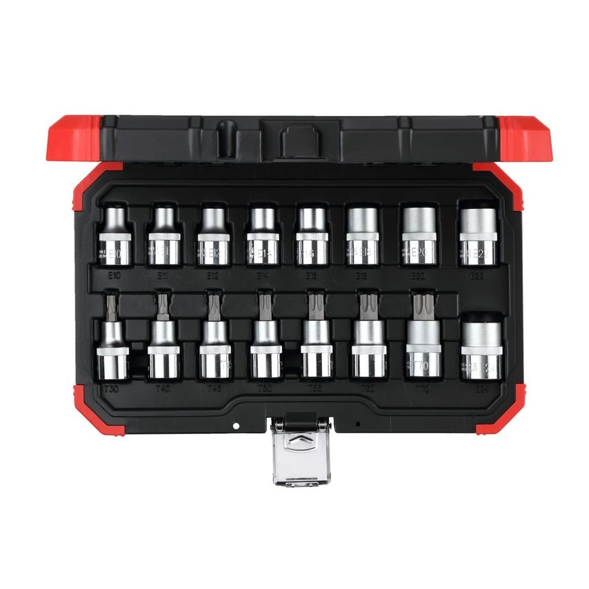 Socket set 1/2 TX E10-24 T30-70 16pcs
