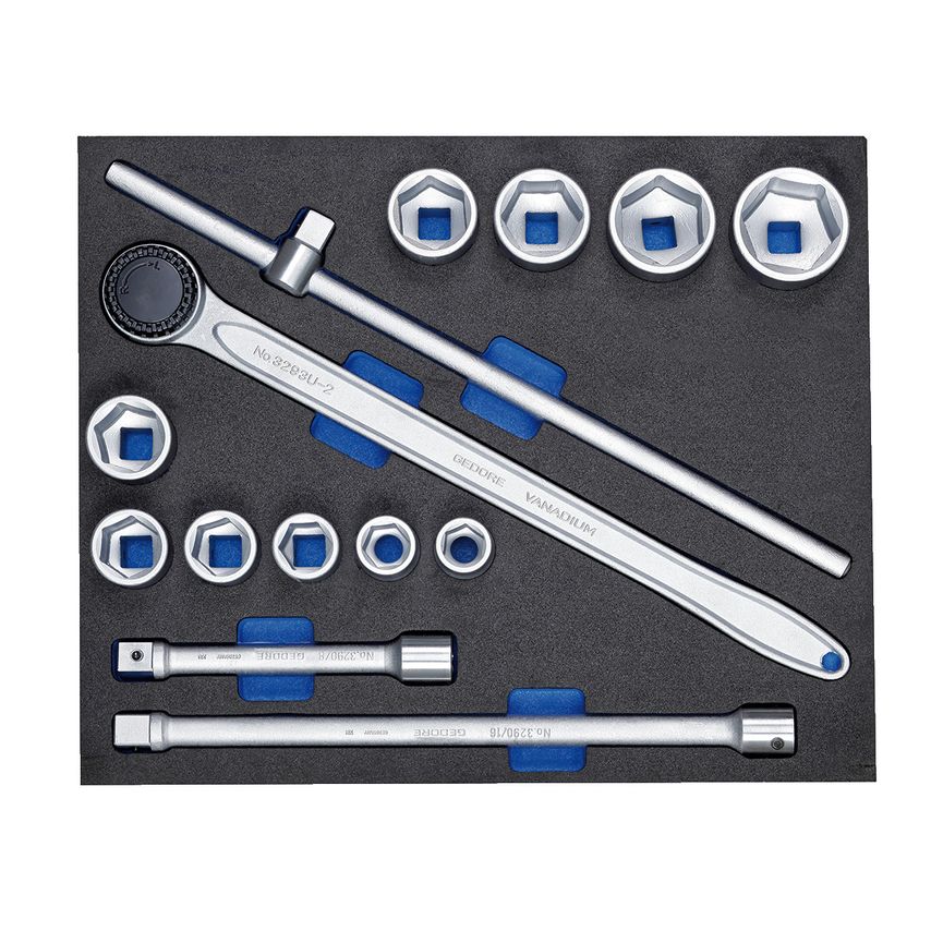 Socket set 3/4" in CT module 14 pcs