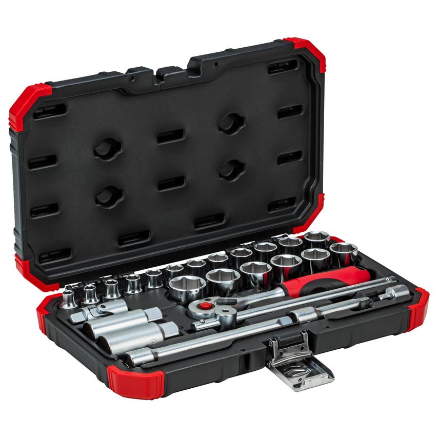 Socket set 3/8 size6-24mm 26pcs