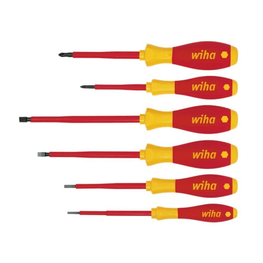 SoftFinish Electric SL/PH Screwdriver Set, 6 Piece