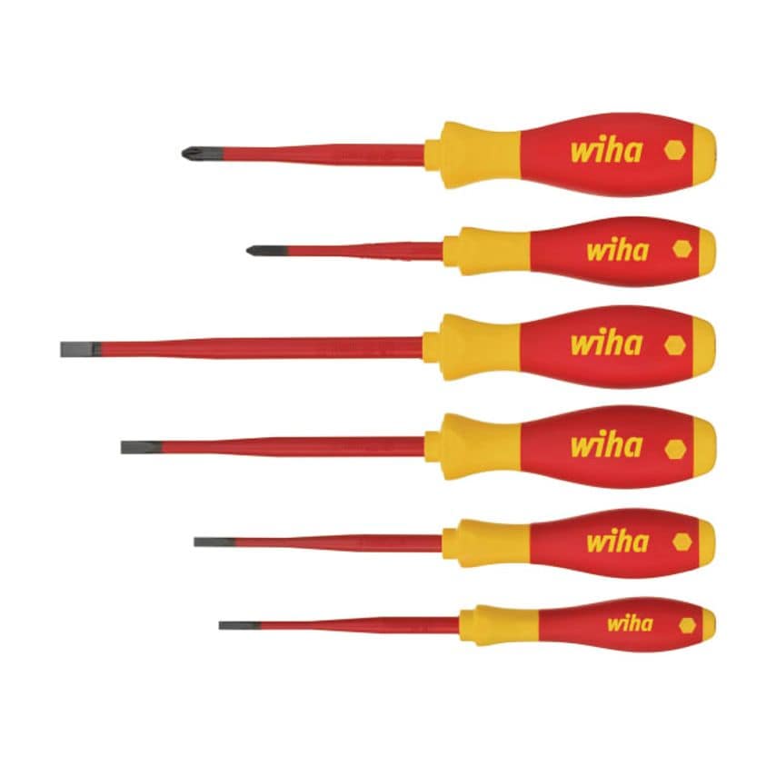 SoftFinish Electric slimFix SL/PH Screwdriver Set, 6 Piece
