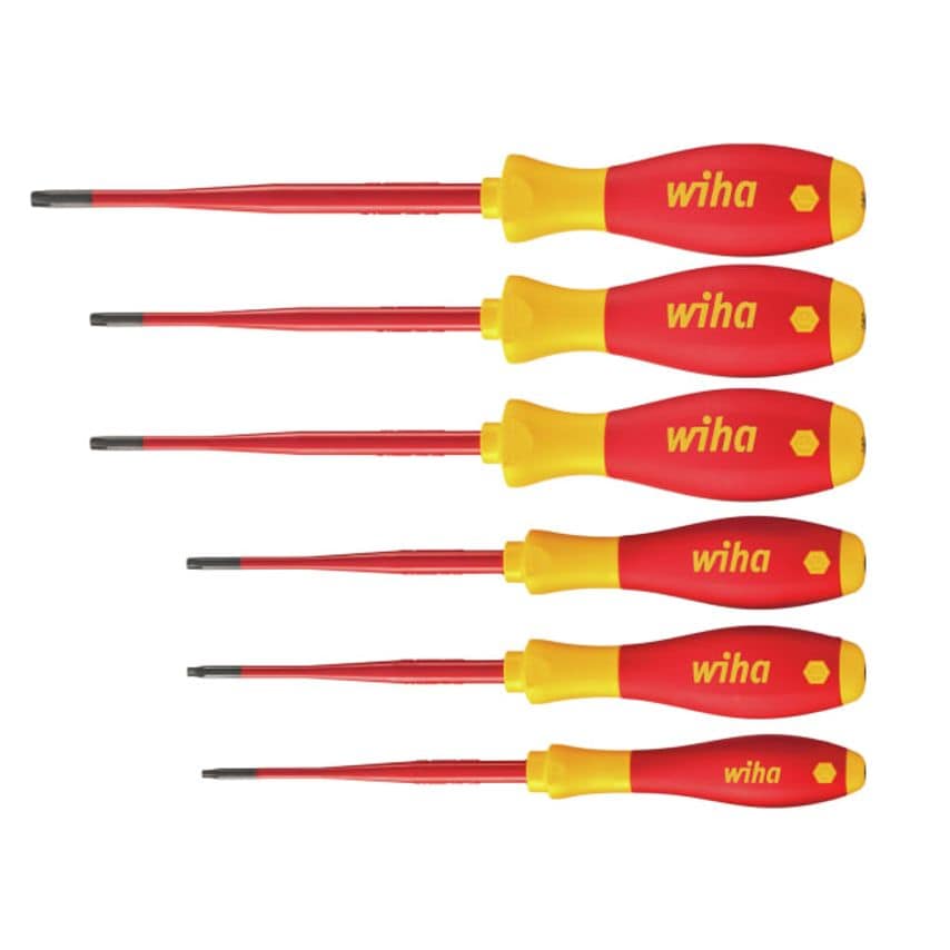 SoftFinish Electric slimFix Tx/Tr Screwdriver Set, 6 Piece