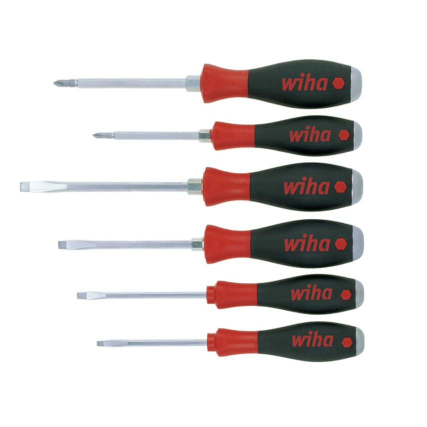SoftFinish SL/PH Hex Blade Screwdriver Set, 7 Piece
