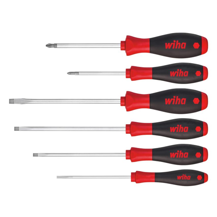 SoftFinish SL/PH Screwdriver Set, 6 Piece