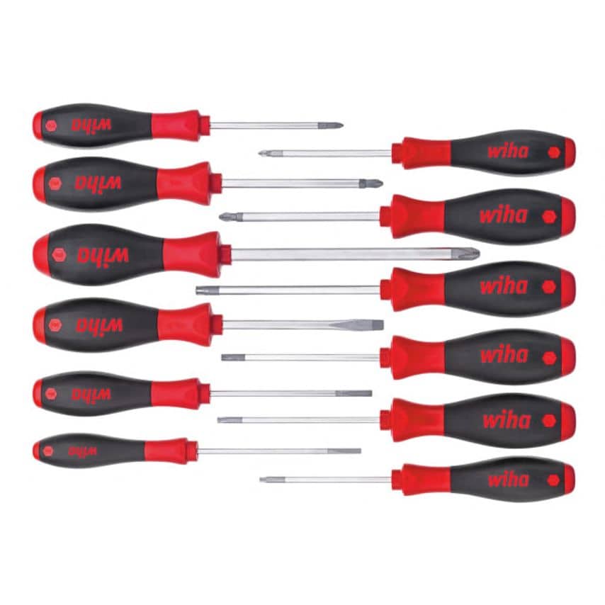 SoftFinish Screwdriver Set, 12 Piece