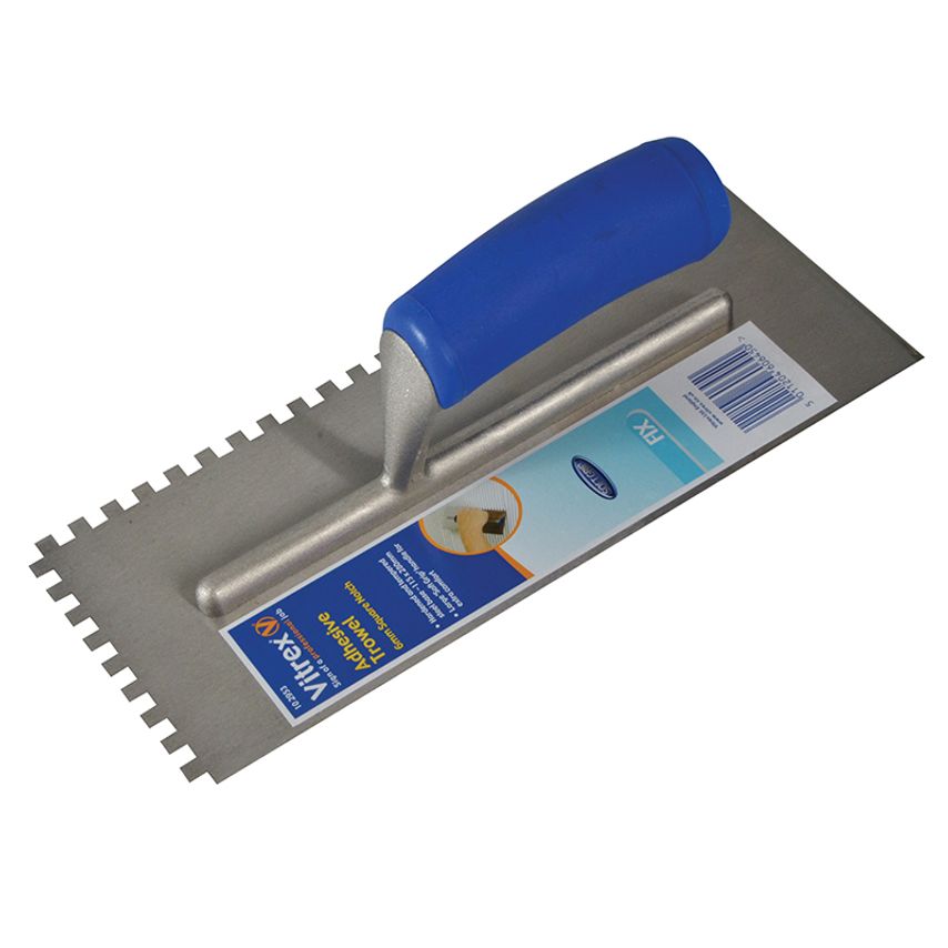 Soft Grip Adhesive Trowel 6mm Notches VIT102953T