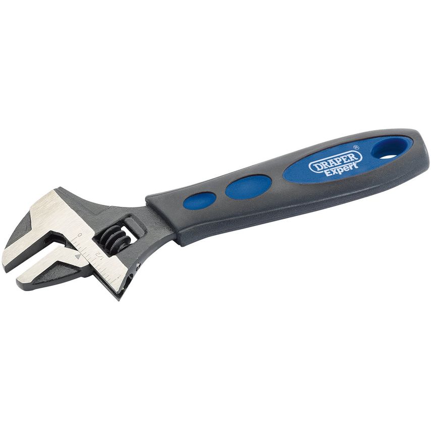 Soft Grip Crescent-Type Adjustable Wrench 150mm 19mm
