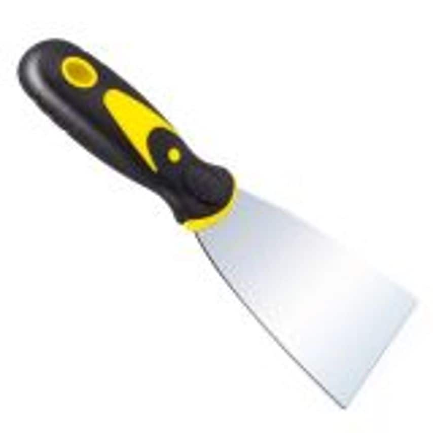 Soft Grip Flexible Stainless Steel Scraper 2" Each