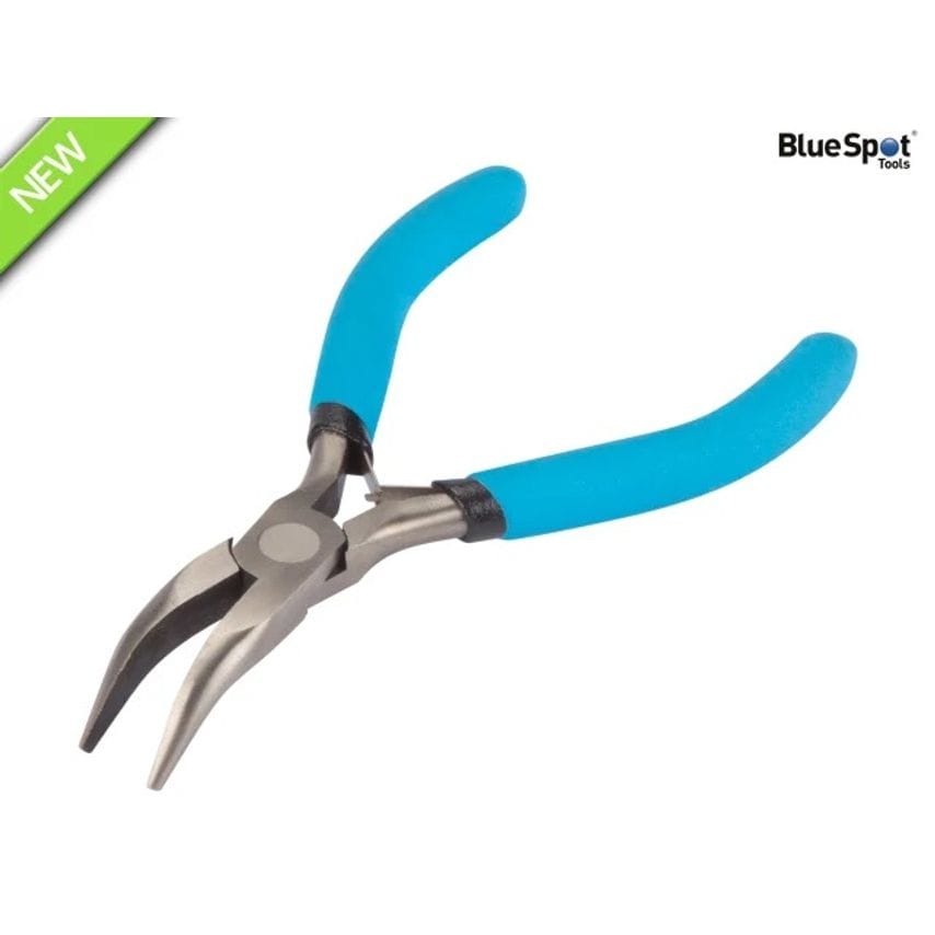 Soft Grip Mini Bent Nose Pliers