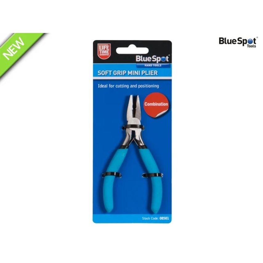 Soft Grip Mini Combination Pliers