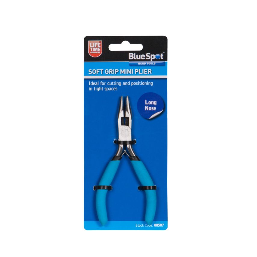 Soft Grip Mini Long Nose Plier