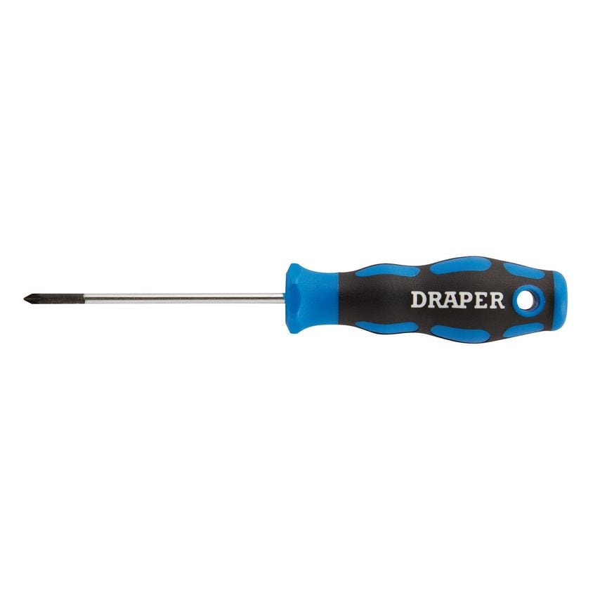 Soft Grip PZ Type Screwdriver No.0x75mm