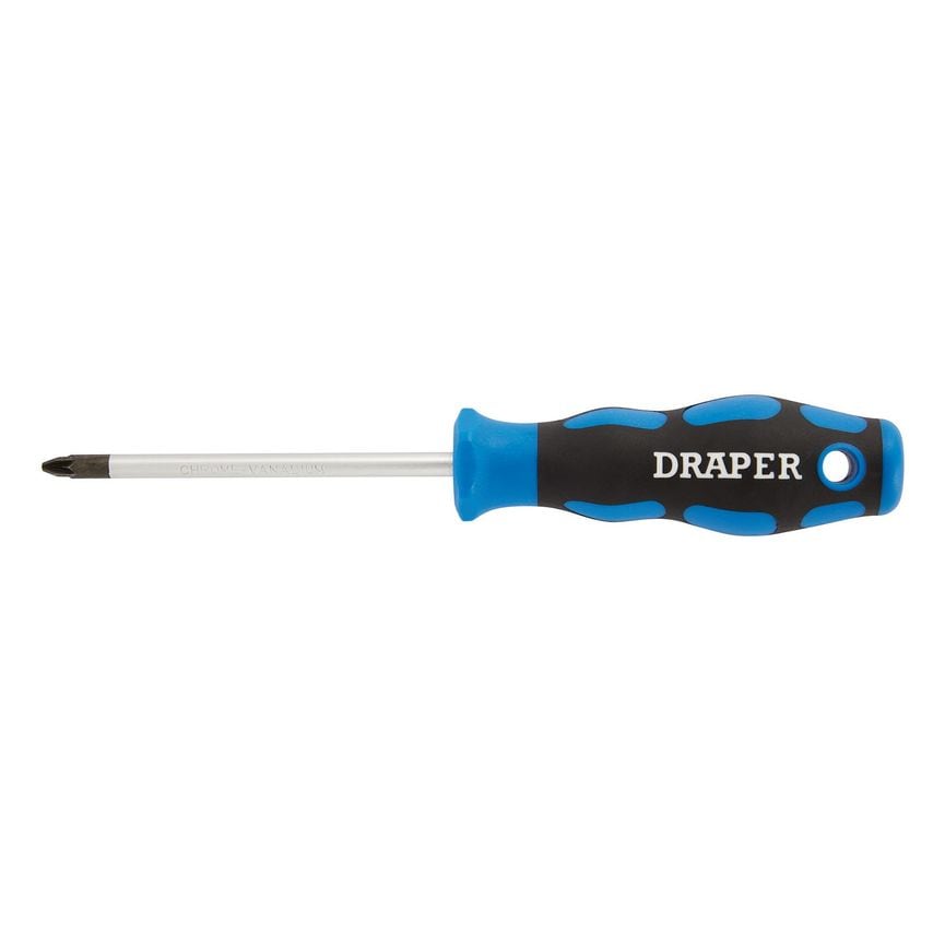 Soft Grip PZ Type Screwdriver No.2x100mm
