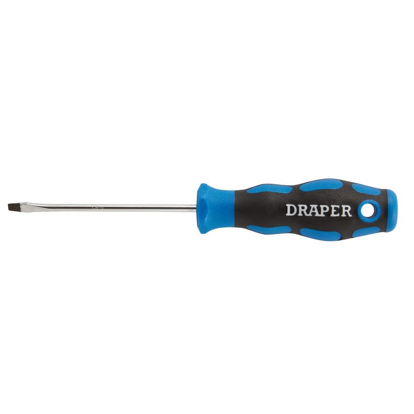 Soft Grip Plain Slot Screwdriver 3.2x75mm