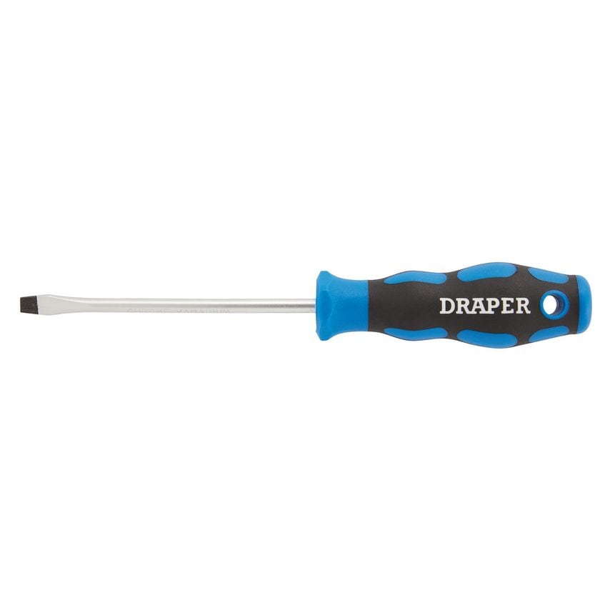 Soft Grip Plain Slot Screwdriver 5.0x100mm
