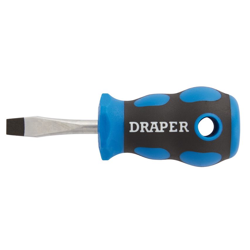 Soft Grip Plain Slot Screwdriver 6.0x38mm