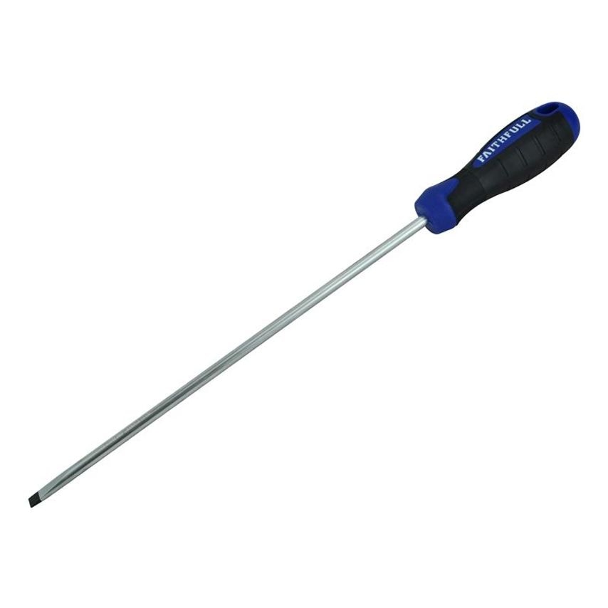Soft Grip Screwdriver Parallel Slotted Tip 6.5 x 250mm FAISDP250