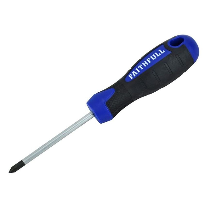Soft Grip Screwdriver Phillips Tip PH1 x 75mm FAISDPH1