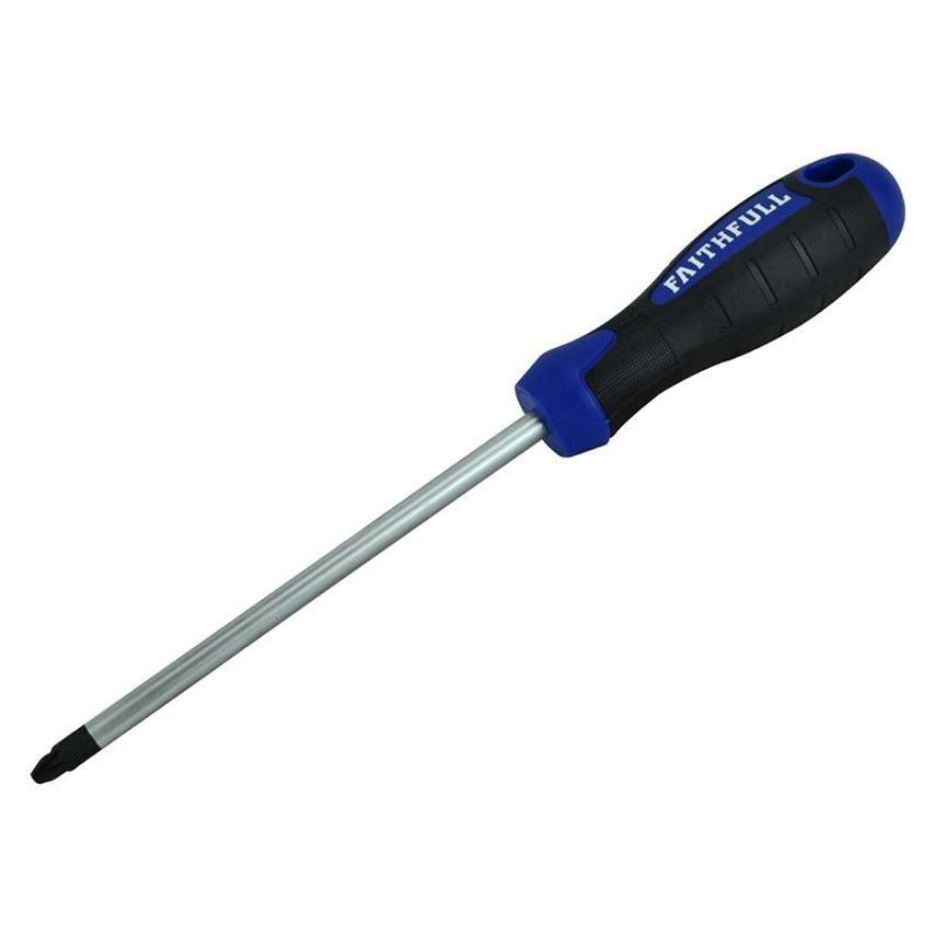 Soft Grip Screwdriver Pozidriv Tip PZ3 x 150mm FAISDPZ3