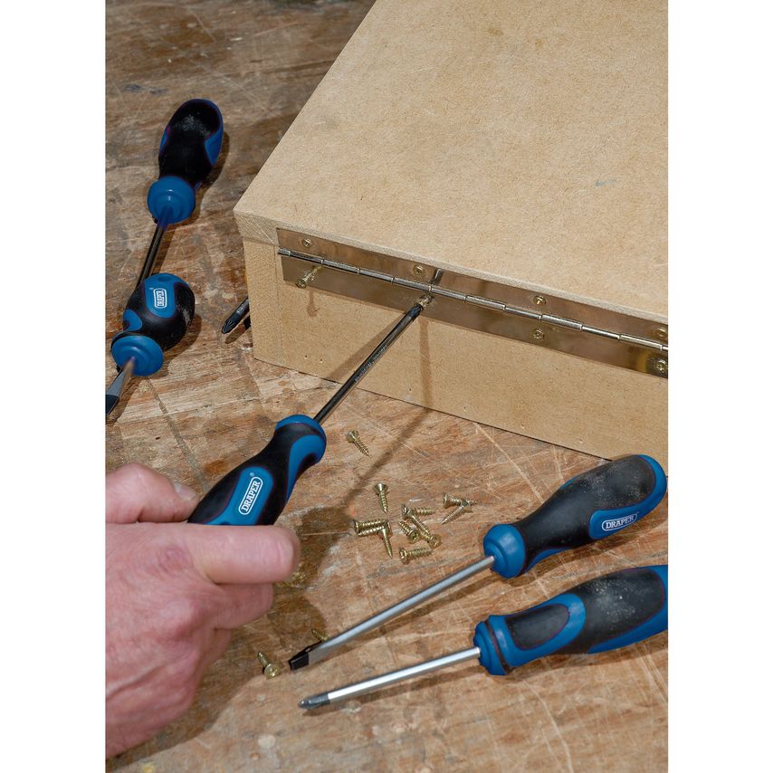 Soft Grip Screwdriver Set (8 pc)