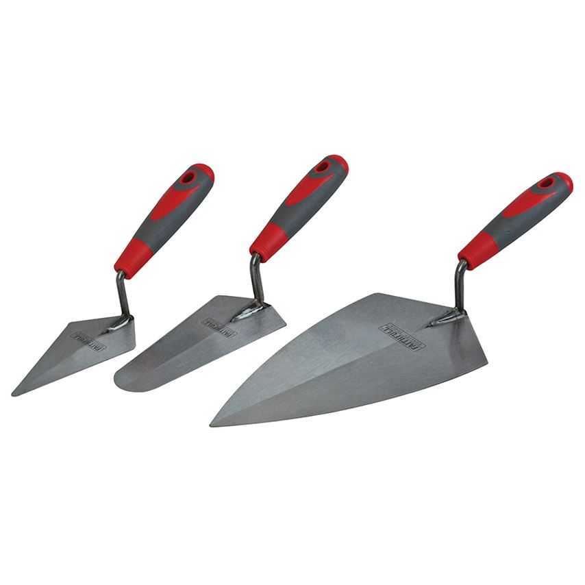 Soft Grip Trowel Set, 3 Piece FAISGTSET3
