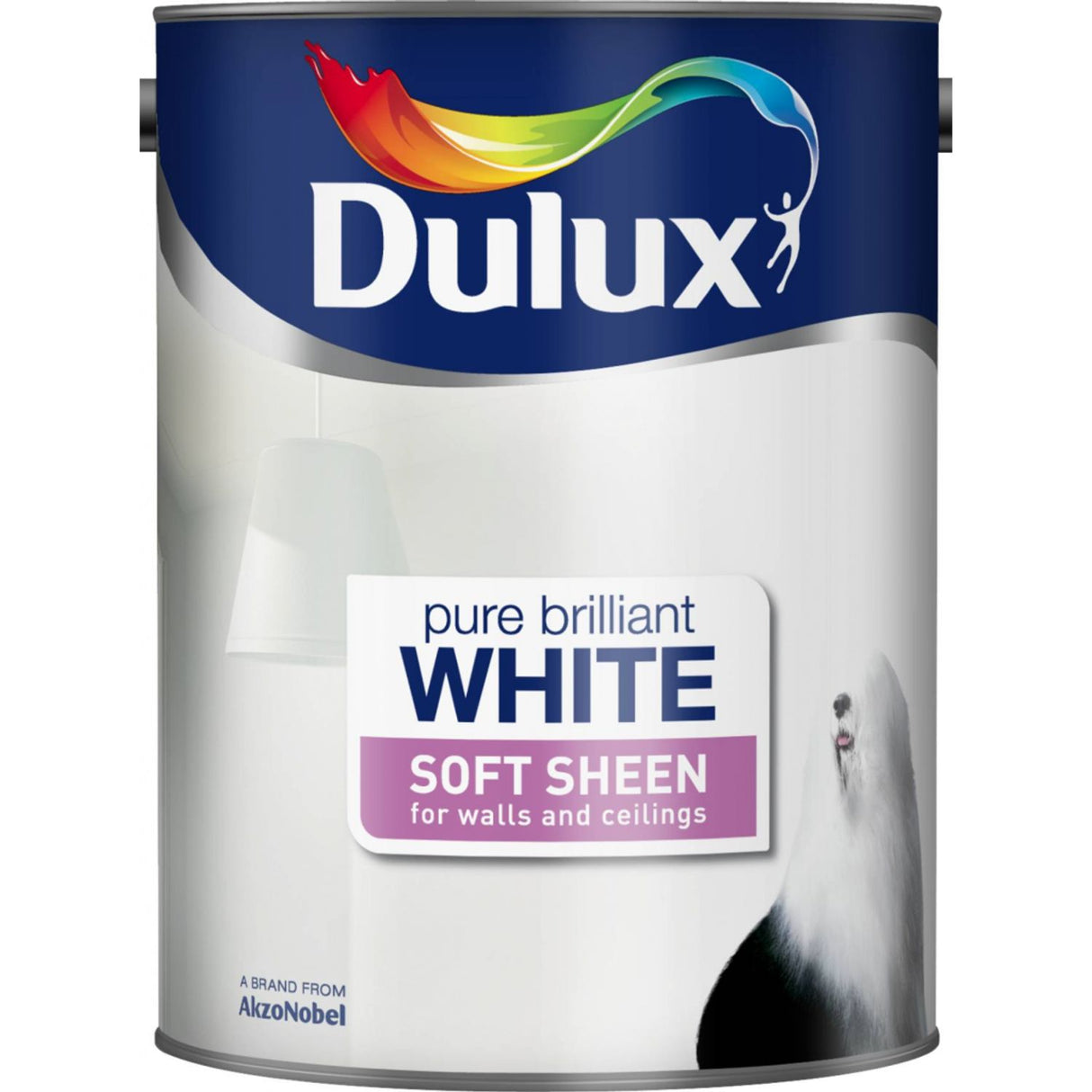 Soft Sheen Paint 5 Litre Pure Brilliant White