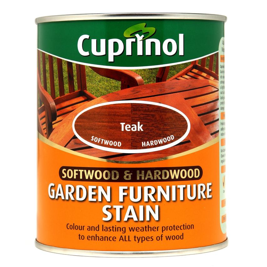 Softwood Hardwood Garden Furniture Stain Teak 750ml