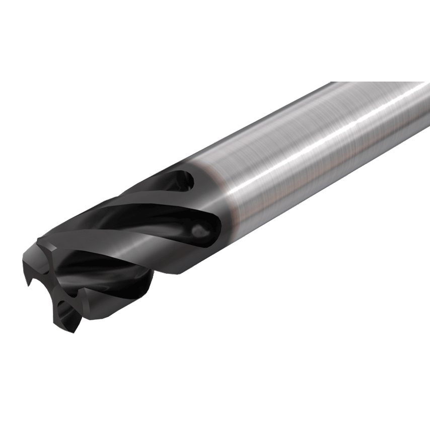 Solid Carbide Em EC-H4S 10-10C10CF-E66 608 - Pack of 1