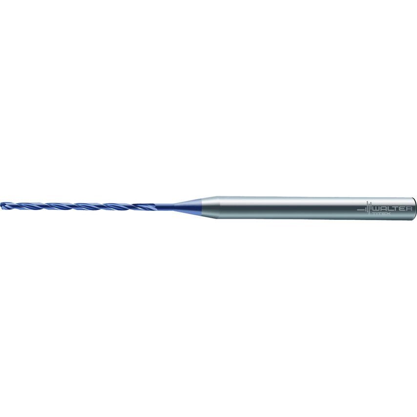 Solid Carbide Micro Drills with Coolant-through A6588TML-1.5