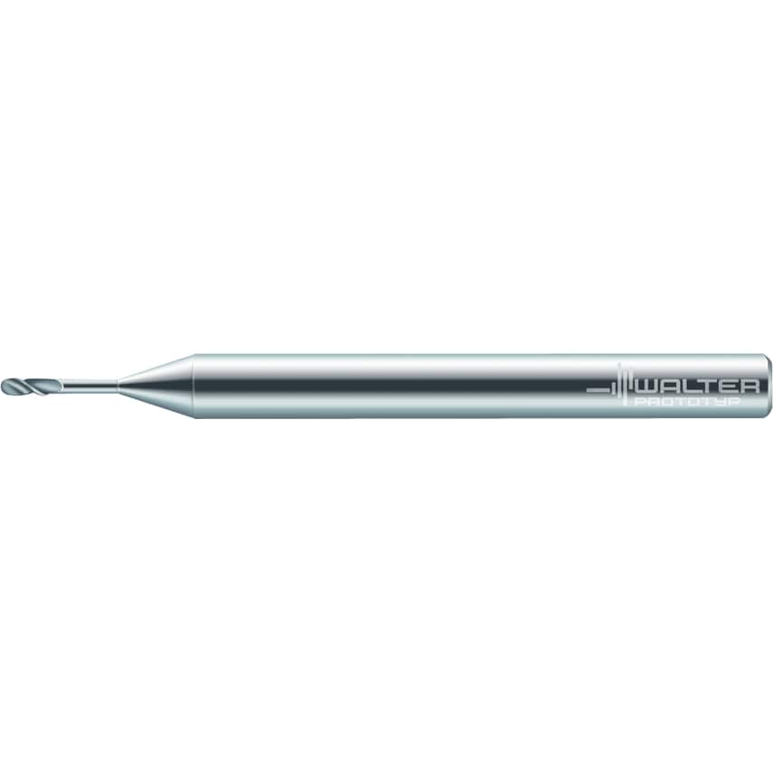 Solid Carbide Mini Ball-nose Copy Milling Cutters H404691-0.3-0.75