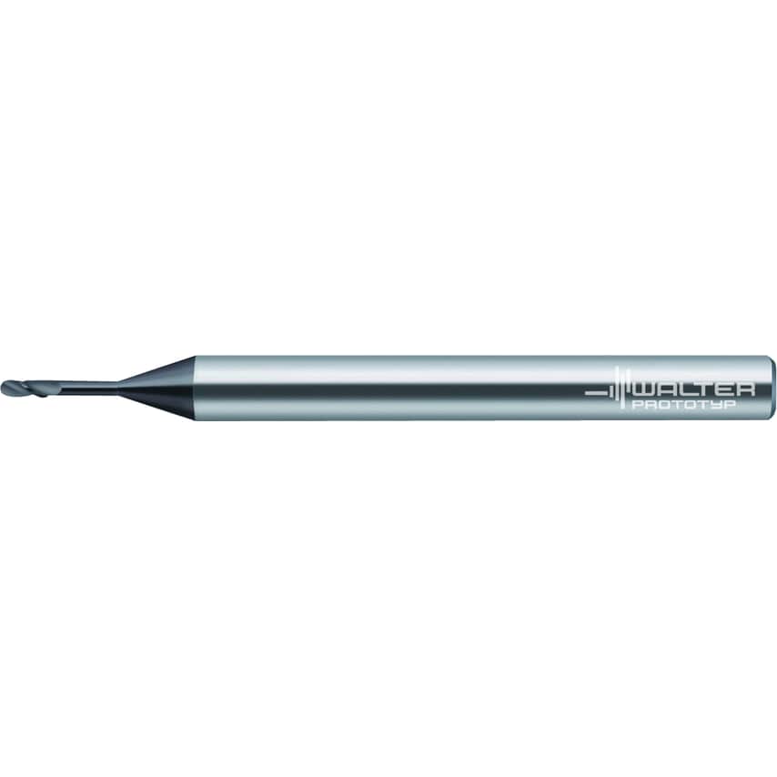 Solid Carbide Mini Ball-nose Copy Milling Cutters H4046918-0.6-1.5