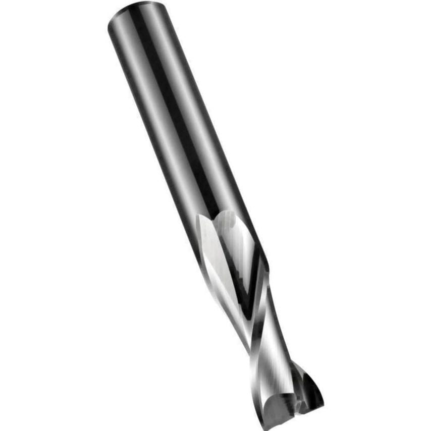 Solid Carbide Tisin 4 Flute 40 Deg Helix Standard Series End Mill For Hardened Steels 2.5 Mm