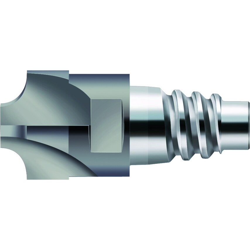 Solid carbide quarter-round profile mill H3E68118-E16-16-4