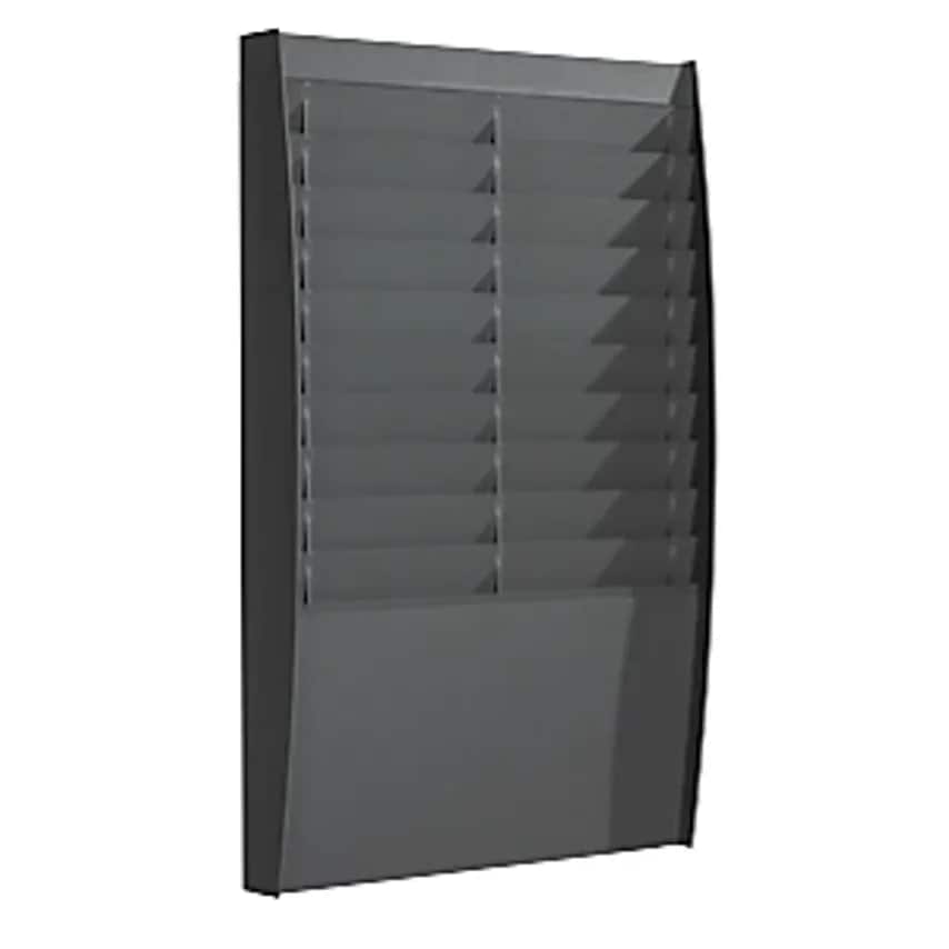 Sorting Board, 2 X 10 Compartments, HxWxD 865 X 544 X 106mm, Black