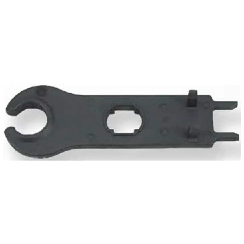 Spanner MC4 Open-end Quick Disconnect Black Plastic Pair