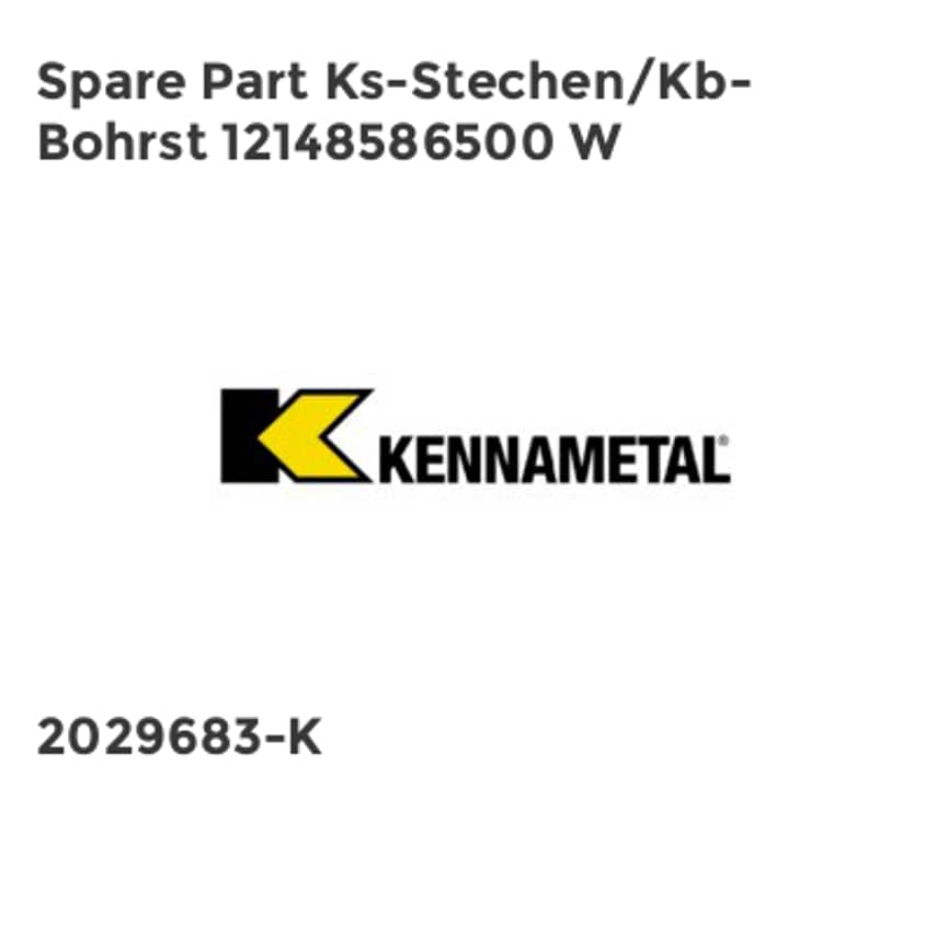 Spare Part Ks-Stechen/Kb-Bohrst 12148586500 W