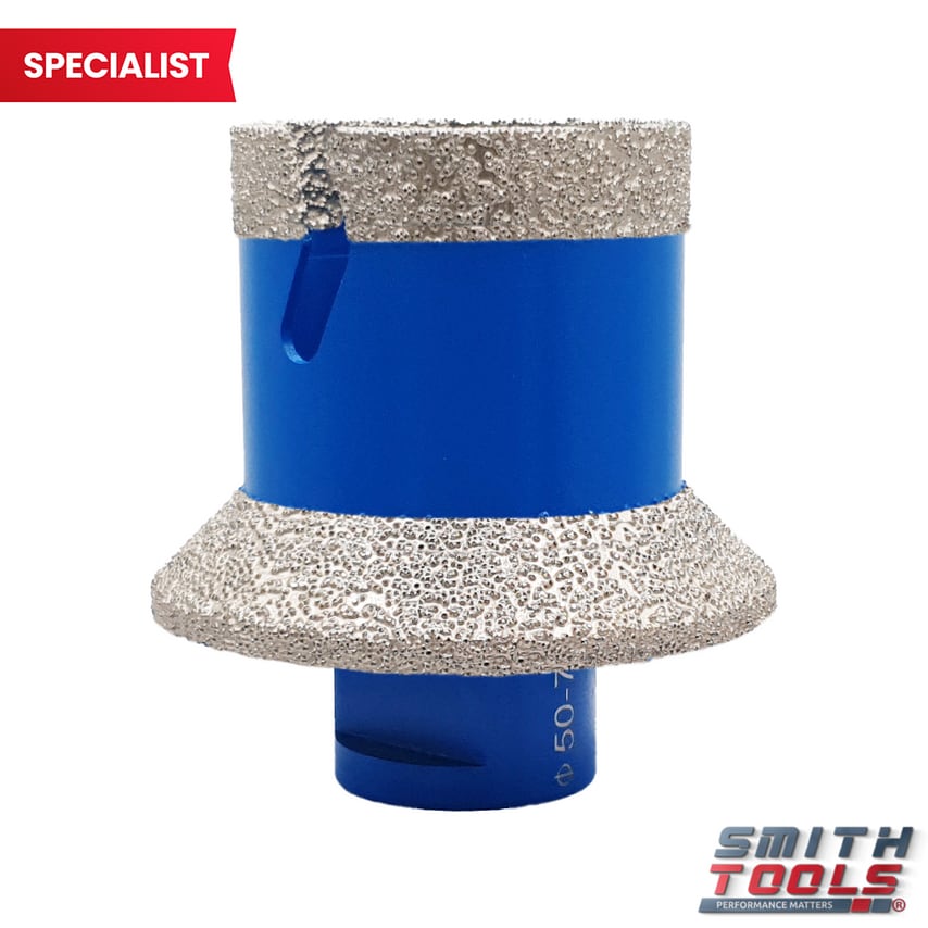 Specialist M14 Double Hole Saw 50mm-70mm