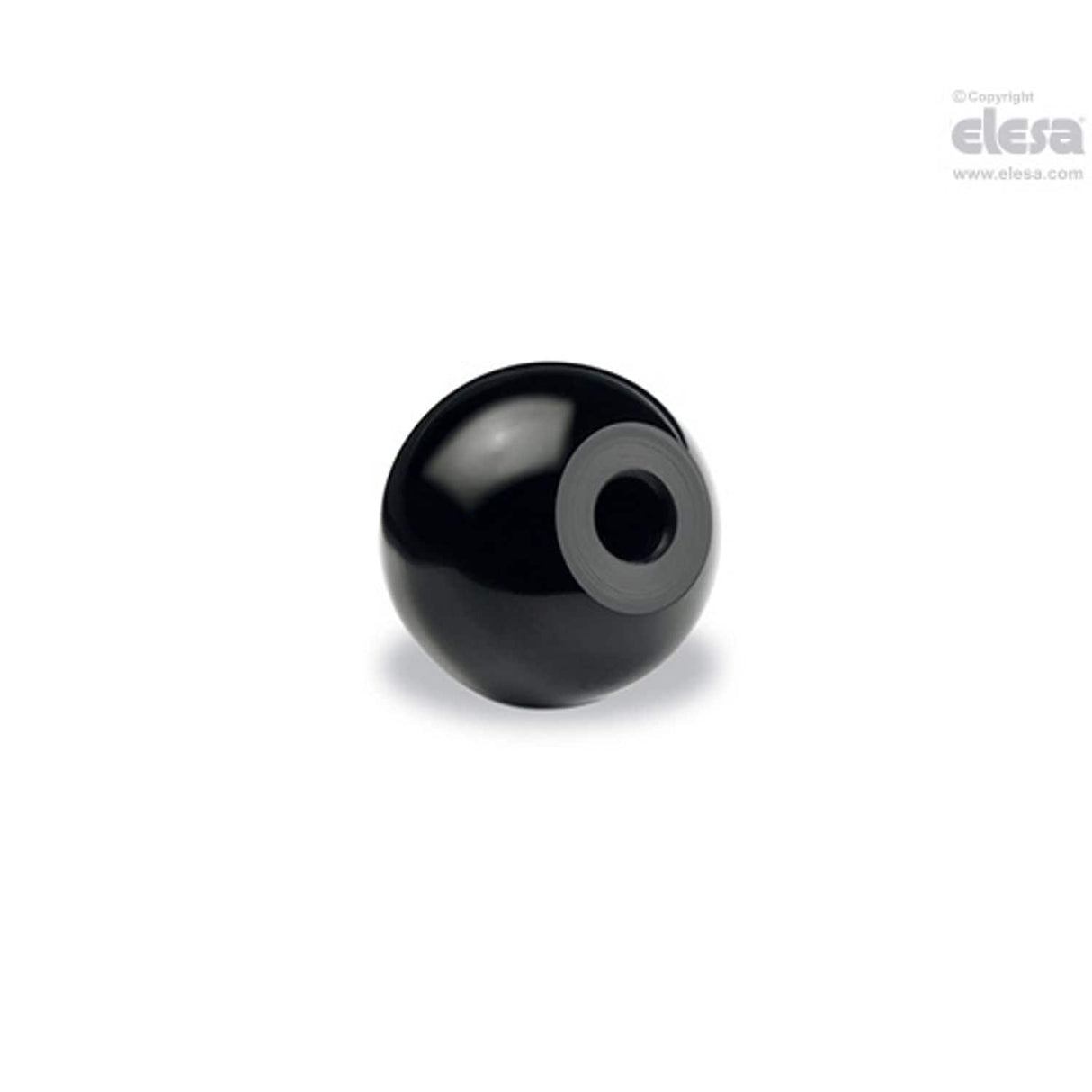 Spherical knob-PLX.35-N10