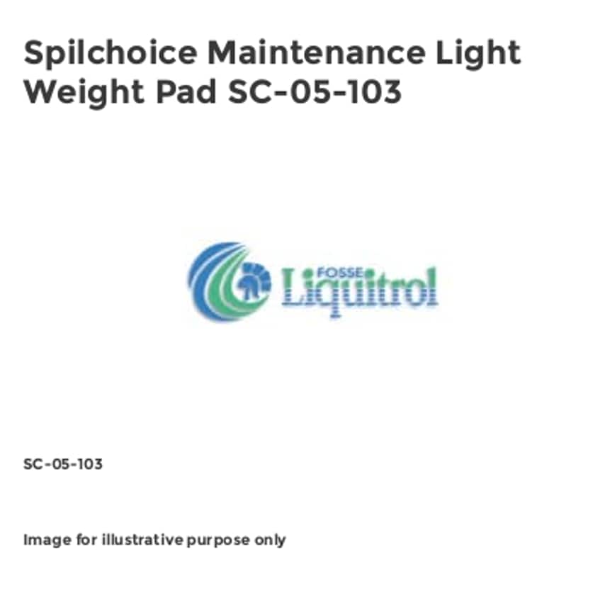 Spilchoice Maintenance Light Weight Pad SC-05-103