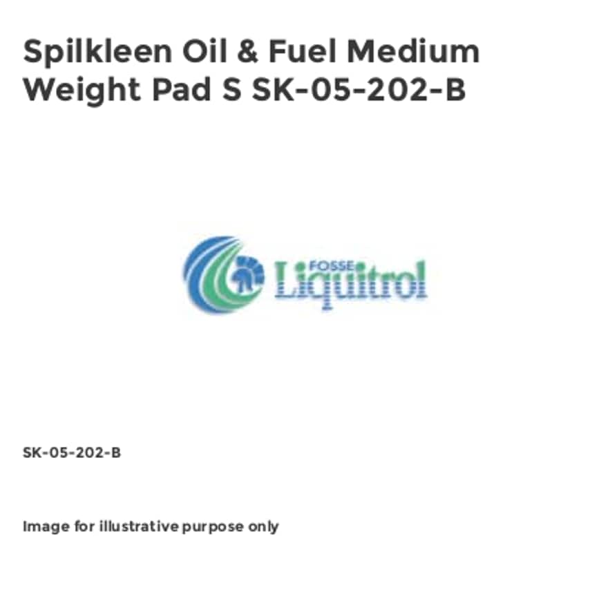 Spilkleen Oil & Fuel Medium Weight Pad S SK-05-202-B