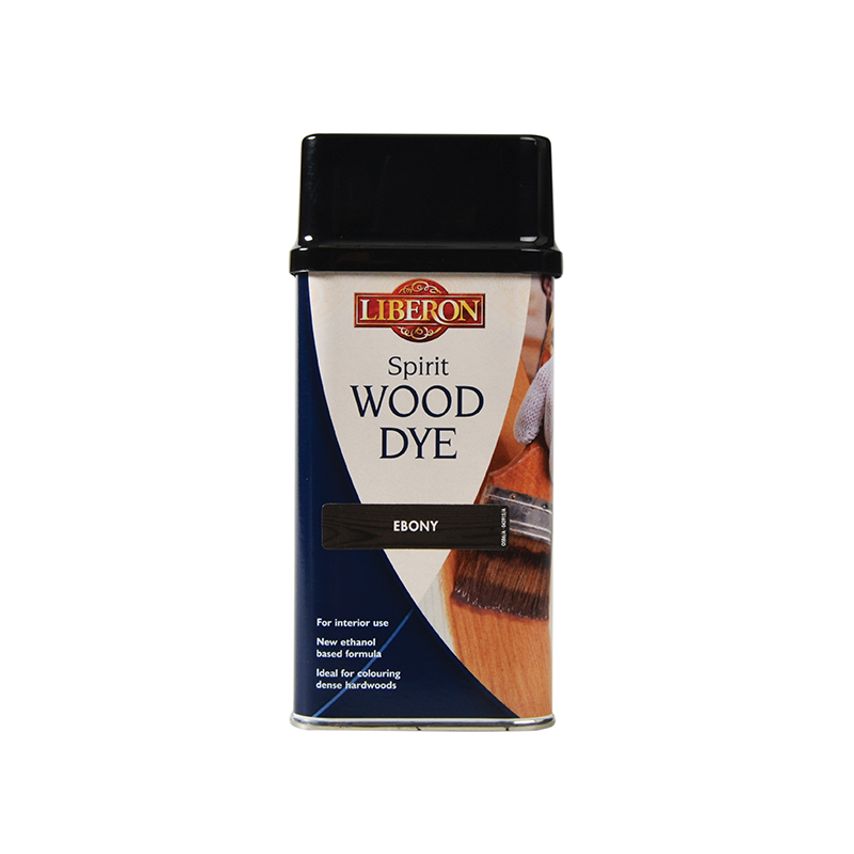 Spirit Wood Dye Ebony 250ml LIBWDSE250
