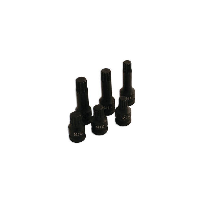Spline Bit Set - 6pc - LSR5030501A