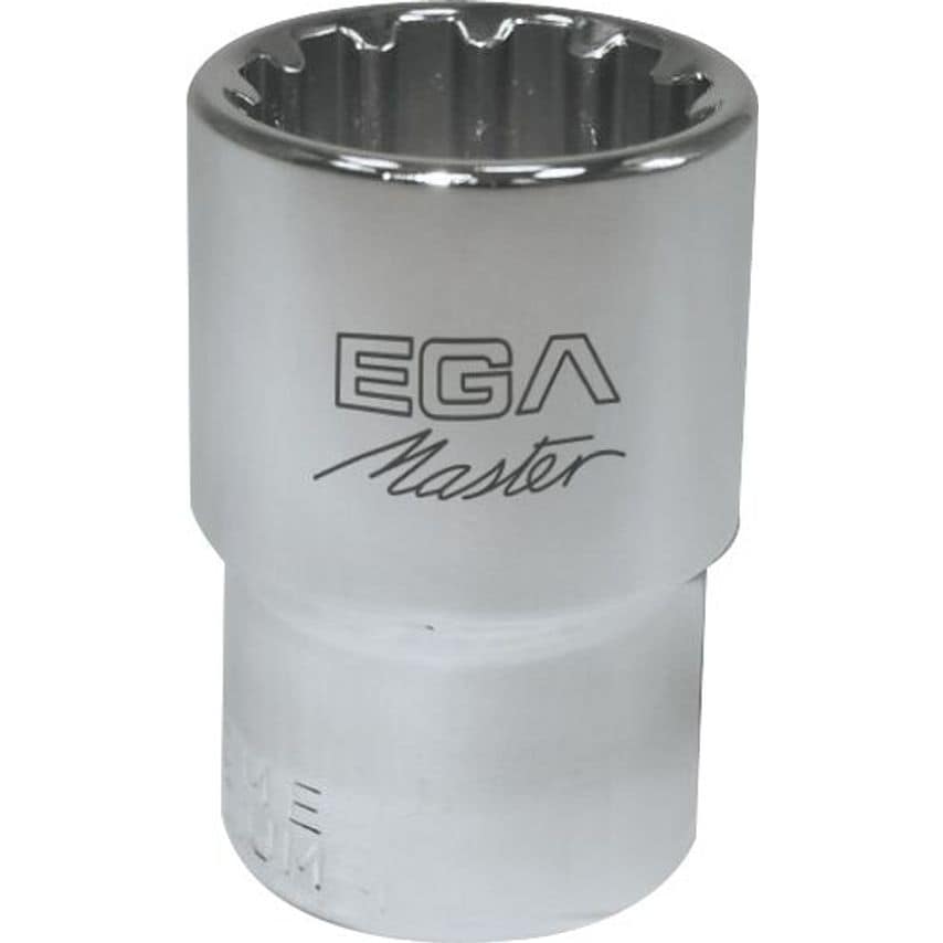 Spline Socket 1/2" - M15-12mm-E16