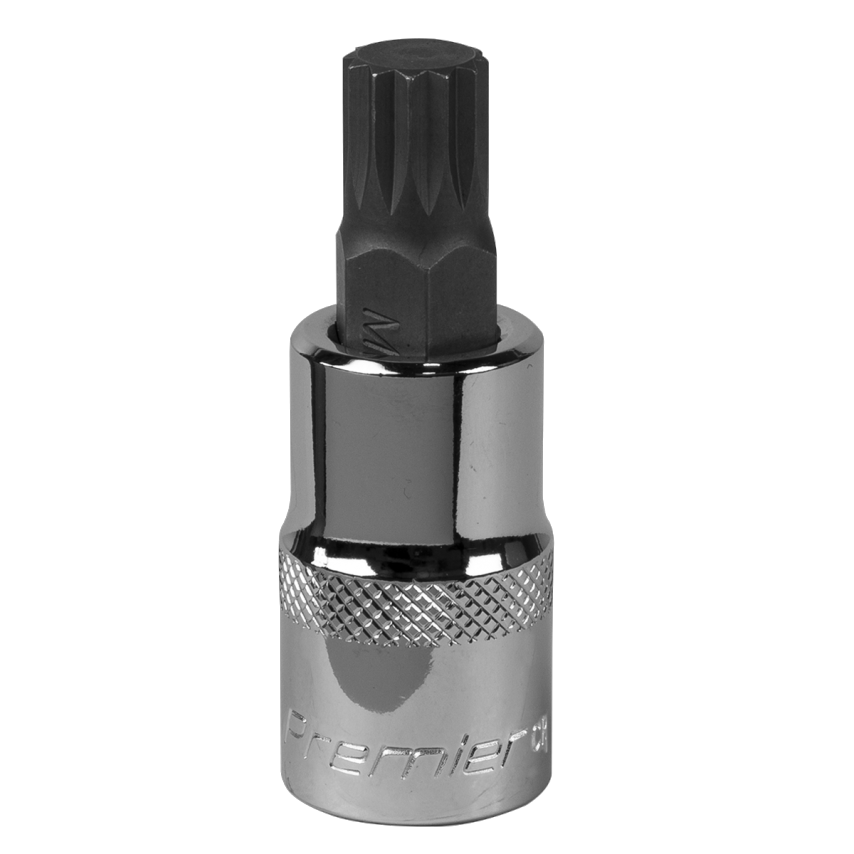 Spline Socket Bit M12 1/2" Square Drive