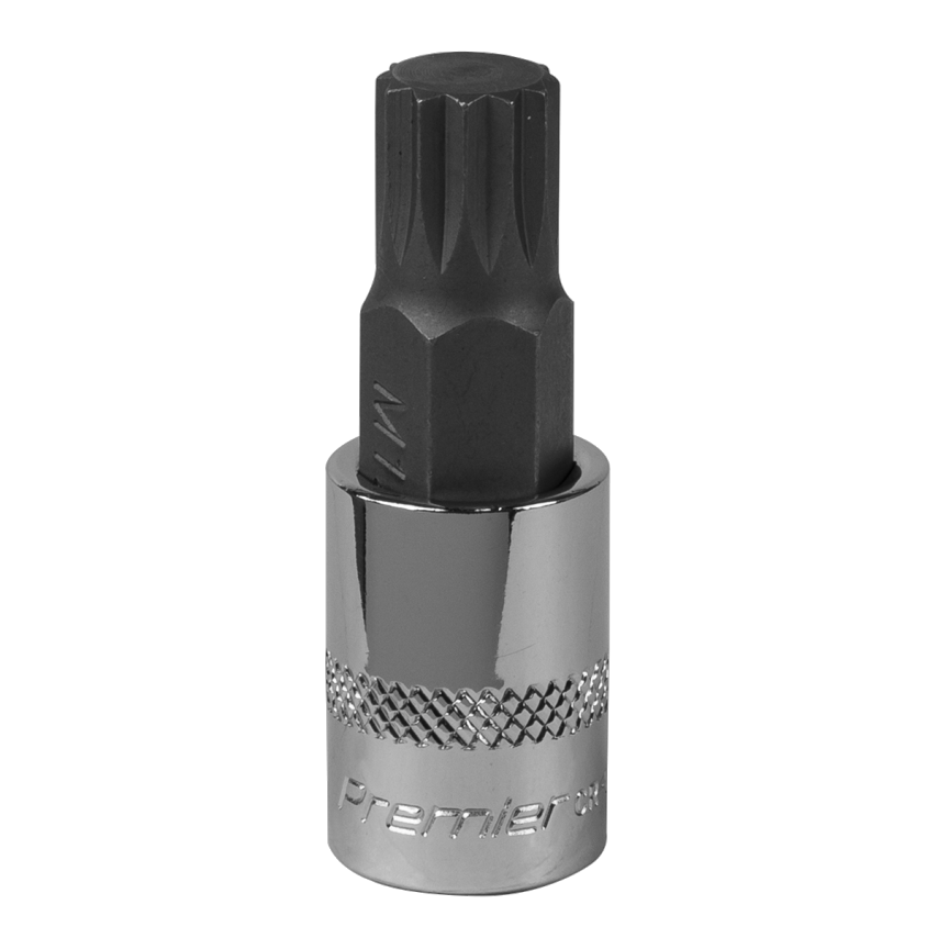 Spline Socket Bit M12 3/8" Square Drive
