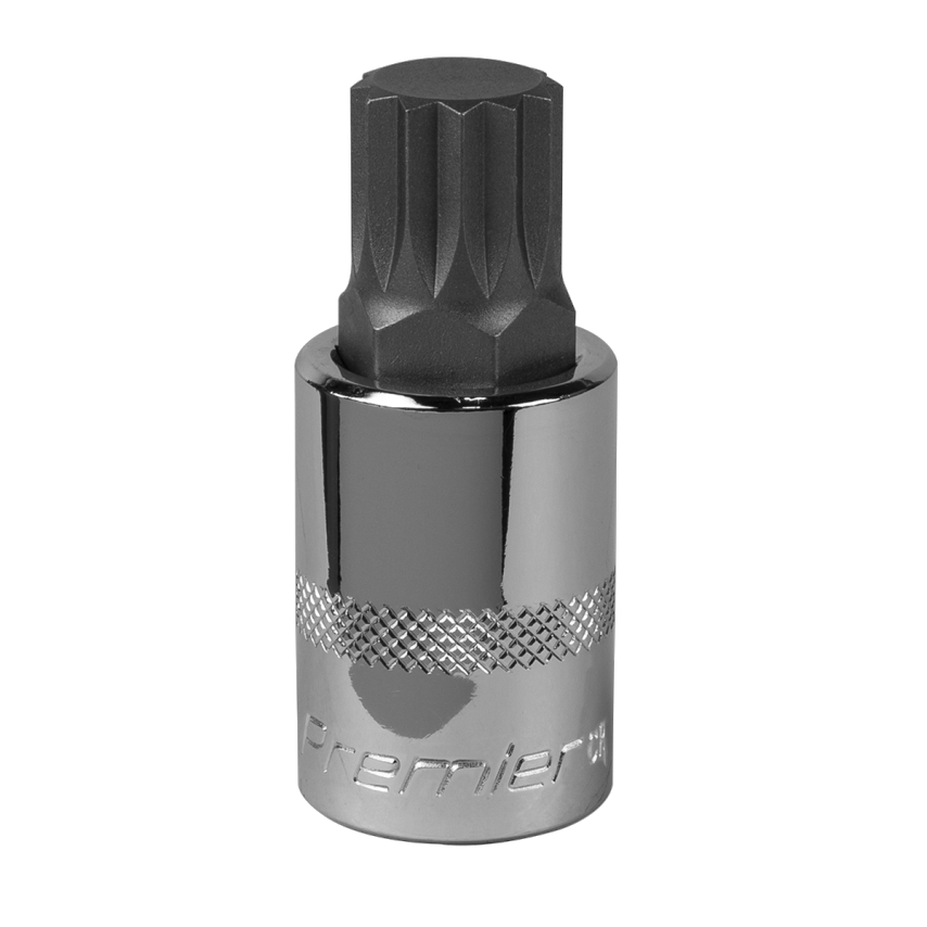Spline Socket Bit M18 1/2" Square Drive