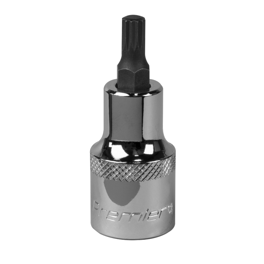 Spline Socket Bit M6 1/2" Square Drive