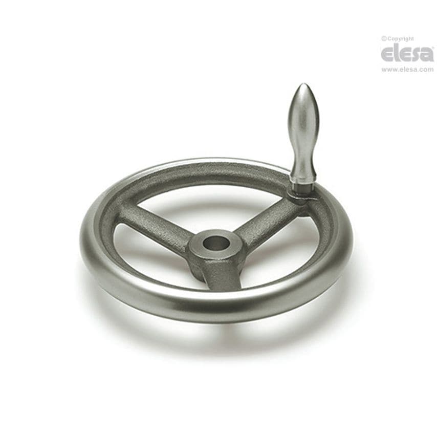 Spoked handwheel-DIN 950-GG-80-K10-D