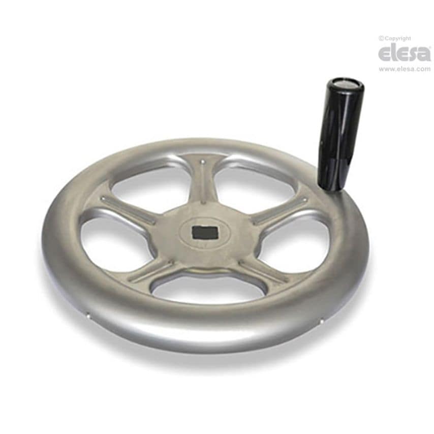 Spoked handwheel-GN 228-A4-315-V19-D-GS